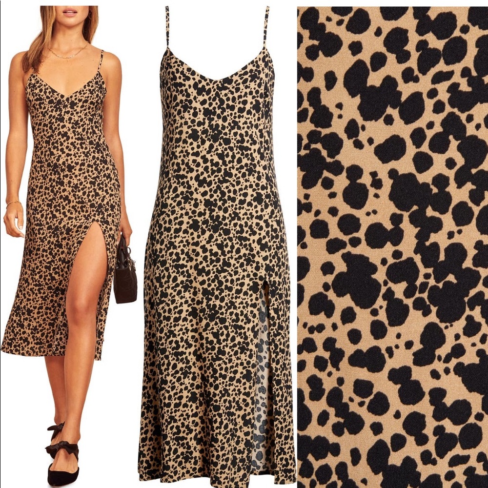Reformation Slip Dress…Size 6. Worn 1x for 2 hours.  EXCELLENT Condition